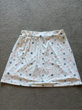 LIKE NEW seashell skort